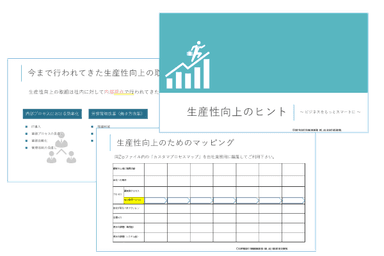 資料：生産性向上のヒントイメージ図