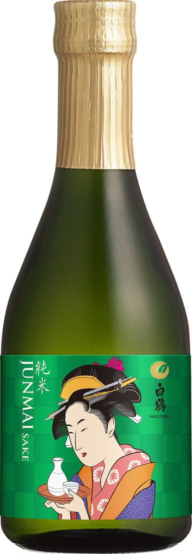 白鶴 純米 浮世絵ラベル 300ml