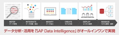 SAP Data Intelligenceのフローイメージ