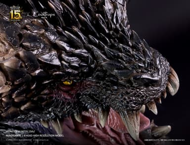 MONSTER HUNTER 15th/ NERGIGANTE 1:6 HEAD HIGH RESOLUTION MODEL