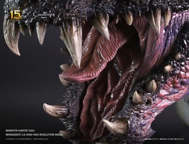 MONSTER HUNTER 15th/ NERGIGANTE 1:6 HEAD HIGH RESOLUTION MODEL