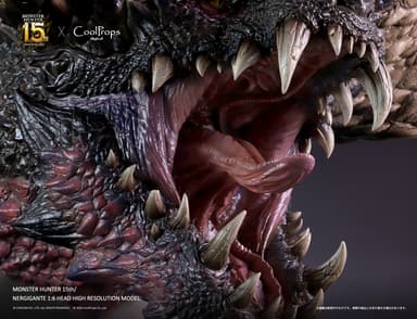 MONSTER HUNTER 15th/ NERGIGANTE 1:6 HEAD HIGH RESOLUTION MODEL