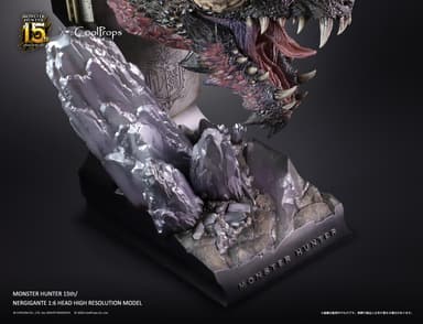 MONSTER HUNTER 15th/ NERGIGANTE 1:6 HEAD HIGH RESOLUTION MODEL