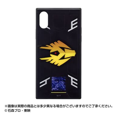 仮面ライダー龍騎　スクエアガラスケース iPhoneXS/X