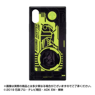 仮面ライダーゼロワン　スクエアガラスケース iPhoneXS/X