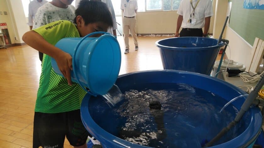 子どもの心の葛藤「命を頂くこと」の意味を考える　
千葉の小学生　陸上養殖したヒラメの今後を議論　
「いのちの授業」2020年2月17日(月)／
「結論実行の授業」2020年3月3日(火)　
＜野田市立関宿小学校＞