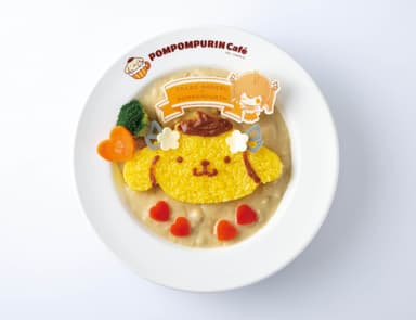 プリンくんとねるちゃんのホワイトカレー