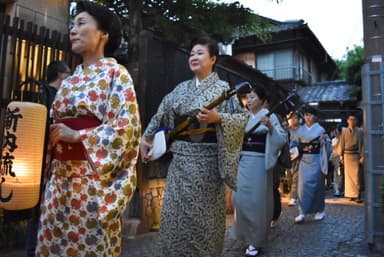 鶴賀若狭掾一門 新内流し