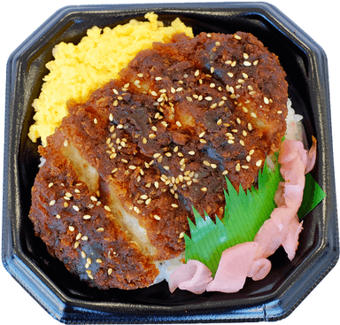 味噌カツ丼(中身)