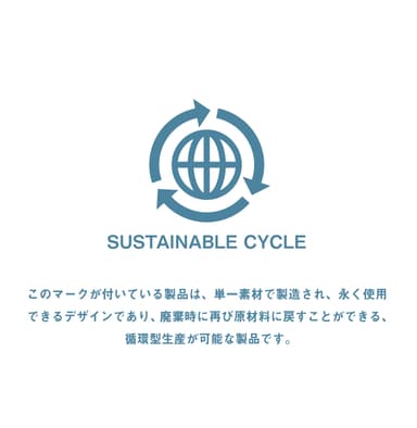 SUSTAINABLE CYCLE(サステナブルサイクル)マーク