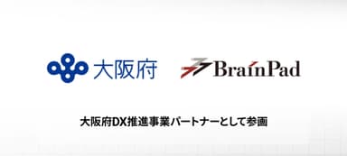 大阪府DX推進事業への参画イメージ図