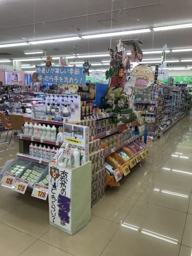 図2：検証を行う実店舗の売場例