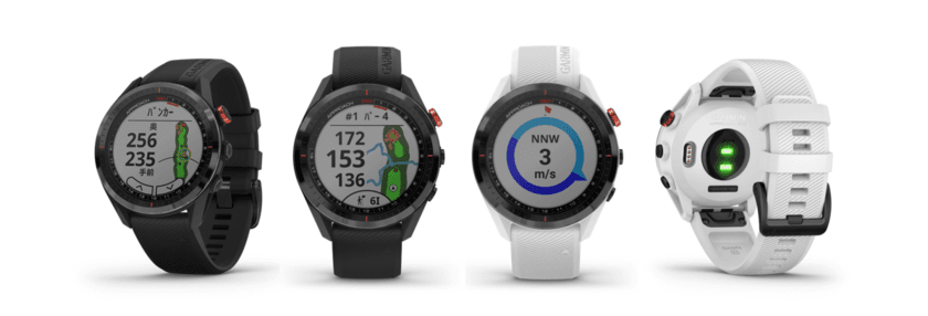 Garmin 稼働時間が2倍に増えた
GPSゴルフウォッチ最上位モデル
『Approach S62』を4月16日(木)より発売