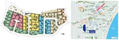 「ライフアソート三浦海岸」現地案内図