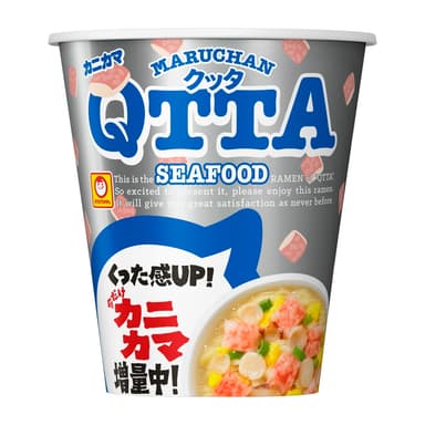 MARUCHAN　QTTA　SEAFOODラーメン　カニカマ増量