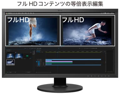 フルHDの4倍の4K UHD解像度