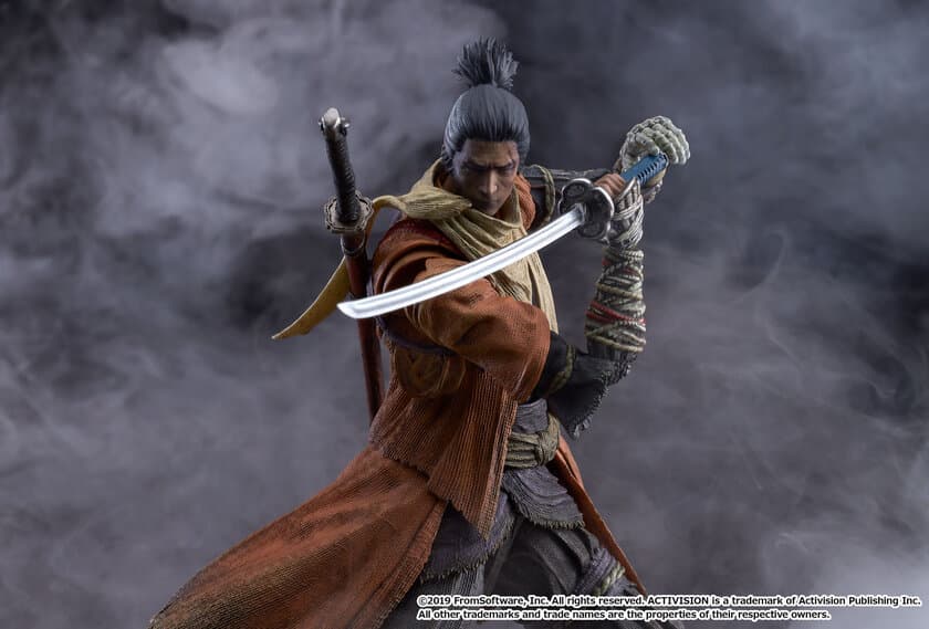 『SEKIRO: SHADOWS DIE TWICE』より、
隻腕の忍「隻狼」がfigma化！