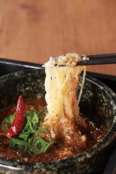 ミルキー春雨のスパイシー麻婆仕立て