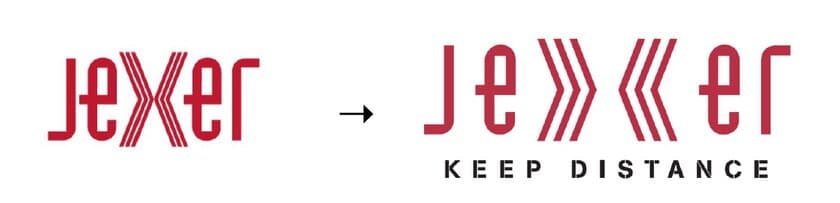 JR東日本スポーツがソーシャルディスタンスを推進　
JEXERのKEEP DISTANCEロゴを公開
(新型コロナウイルス感染拡大防止活動)