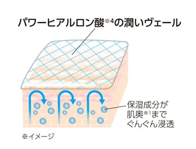 【マキアレイベル】プロテクトバリアブライトリッチ_パワーヒアルロン酸イメージ