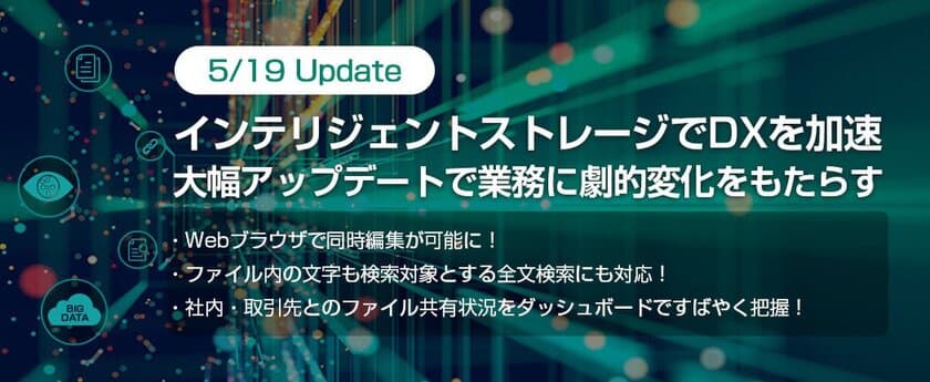 ダイレクトクラウド、DXを加速する企業向けに
『DirectCloud-BOX』を大幅にアップデート