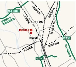 MCUD上尾 MAP