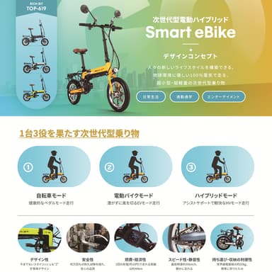 近未来Smart eBike RICHBIT TOP619