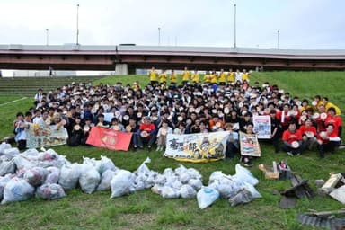 2019年6月 大学対校！ゴミ拾い甲子園の様子