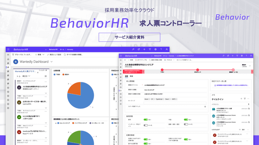 「BehaviorHR 求人票コントローラー」の対応媒体が大幅拡充
　～主要求人媒体のほとんどに対応へ～