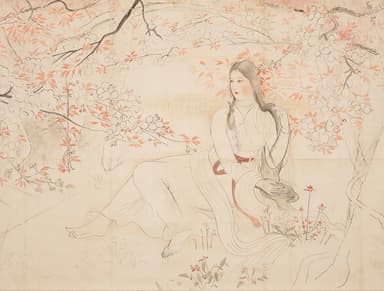 木華開耶媛(下絵)　1929年