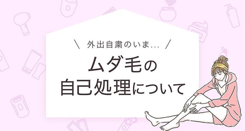 株式会社CyberOwl【外出自粛期間中のムダ毛処理率を徹底調査】
みんなが一番処理をさぼっていたパーツは「腕」！