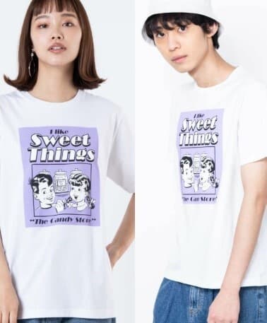 レトロボックス　グラフィックTシャツ