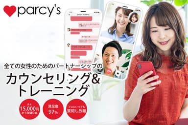 女性のためのパートナーシップカウンセリング&トレーニング「parcy's」