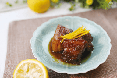 鰤のゆず照り焼き