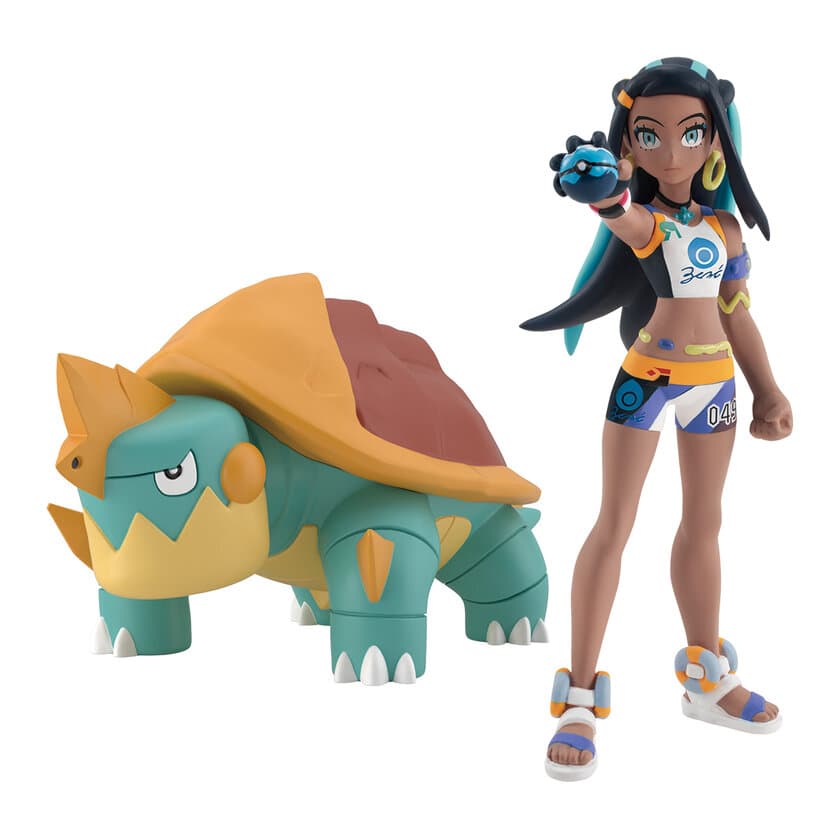 ポケモン1/20スケールフィギュアシリーズ　
「ガラル地方」にジムリーダー ルリナ＆カジリガメが新登場