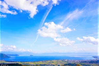 びわこ箱館山／箱館山からの景色