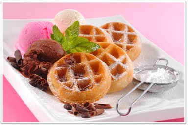 Mini Waffle Pink