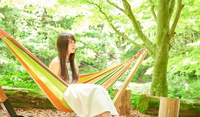 【六甲高山植物園】開放的な自然に癒される
「ハンモックカフェ」7/18（土）～開催！