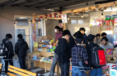 触れ合える駄菓子屋