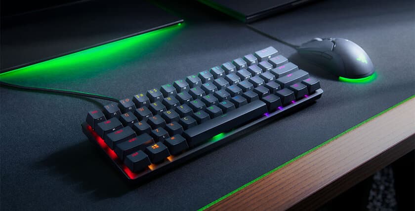 ゲーミングに最適なキーボード　
Razer Huntsman Mini、Razer Ornata V2 日本国内での発売決定