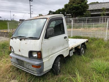 動かない車両でも寄付できます