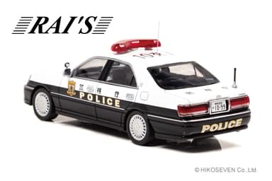 1/43 トヨタ クラウン (JZS175) 2007 警視庁交通部交通機動隊車両(10交7)：左後