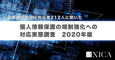 個人情報保護の規制強化への対応実態調査 2020年版