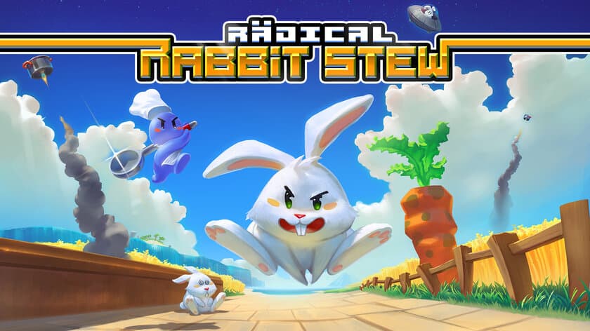 スーパースプーンを用意しろ！
Radical Rabbit Stewが
コンソールプラットフォームにジャンプ！