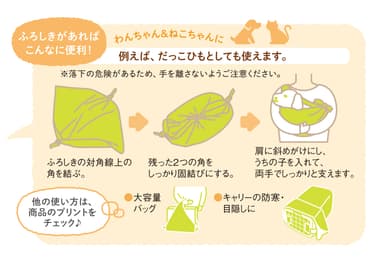 犬の抱っこひもの作り方