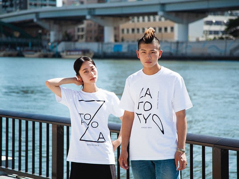 純東京製Tシャツ「ZA TOKYO」から新たにロゴTシャツと
グラフィックデザインTシャツが登場し、8/25より予約販売開始！
　～着心地最高な世界唯一素材を使用～