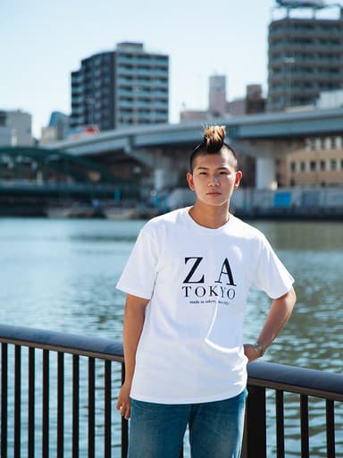 ZA TOKYO グラフィックデザインTシャツ 02