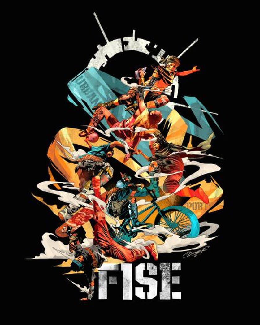 FISE初！人気アーティストとのコラボレーショングッズ
DRAGON76　×　FISE
