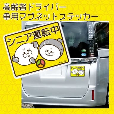 シニア運転中使用例