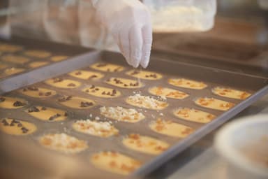 自由が丘本店キッチンで毎日手づくり